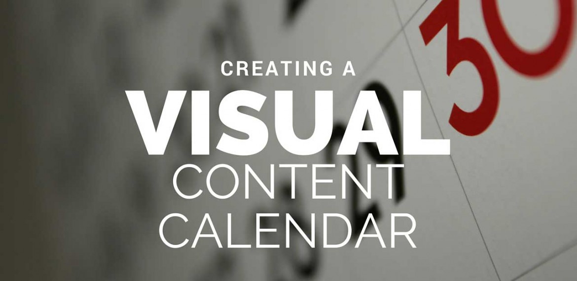 create a visual content calendar