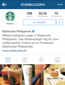 Instagram - Starbucks PH