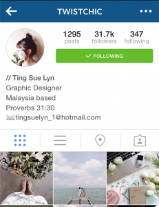 Instagram - Twistchic