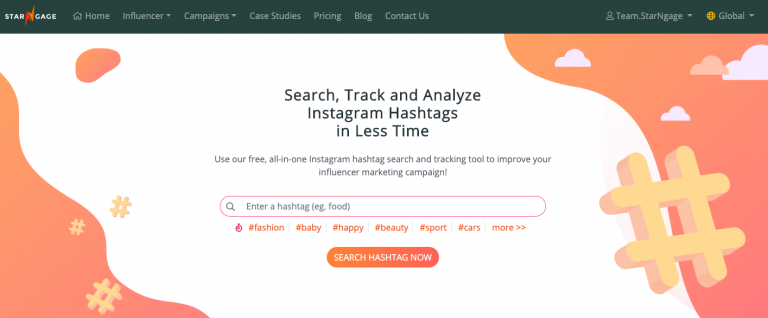 starngage-hashtag-tracker